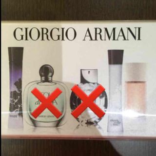 ジョルジオアルマーニ(Giorgio Armani)のアルマーニ ミニ香水 (香水(女性用))