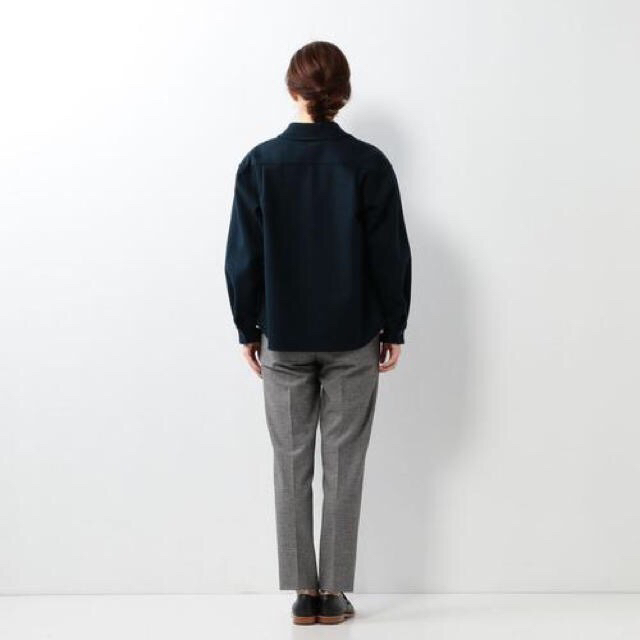 steven alan(スティーブンアラン)のsteven alan MELTON CPO WIDE SHIRT ウールシャツ レディースのトップス(シャツ/ブラウス(長袖/七分))の商品写真