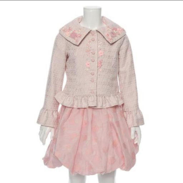 キッズ服女の子用(90cm~)新品☆メゾピアノ 130cm 入学式 スーツ