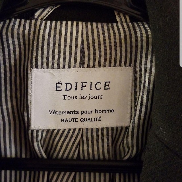 EDIFICE(エディフィス)の美品　エディフィス　チェスターコート メンズのジャケット/アウター(チェスターコート)の商品写真
