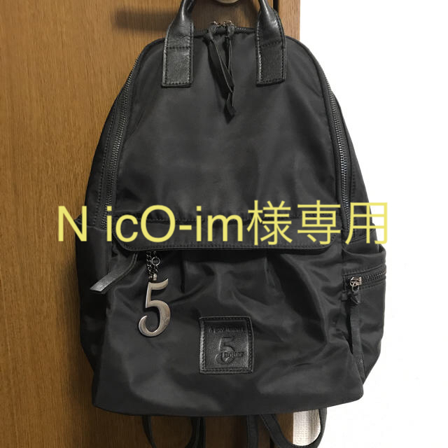 SCOT CLUB nouer リュック ナイロン×レザー