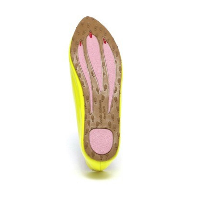 ネオンイエローパンプス レディースの靴/シューズ(ハイヒール/パンプス)の商品写真