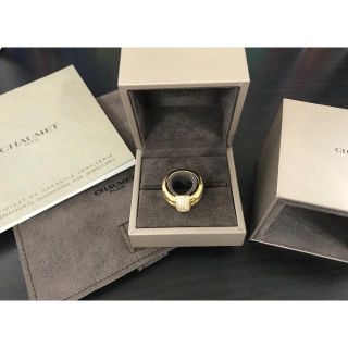 ショーメ(CHAUMET)の美品 ショーメ  デュオリング スモール 定価86万(リング(指輪))