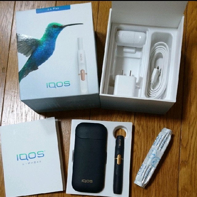 IQOS(アイコス)の☆なっちゃん様専用☆アイコス IQOS 2.4Plus キット+ミント② メンズのファッション小物(タバコグッズ)の商品写真