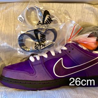 ナイキ(NIKE)のSB ダンクLOWプロ nike sb dunk purple lobster(スニーカー)