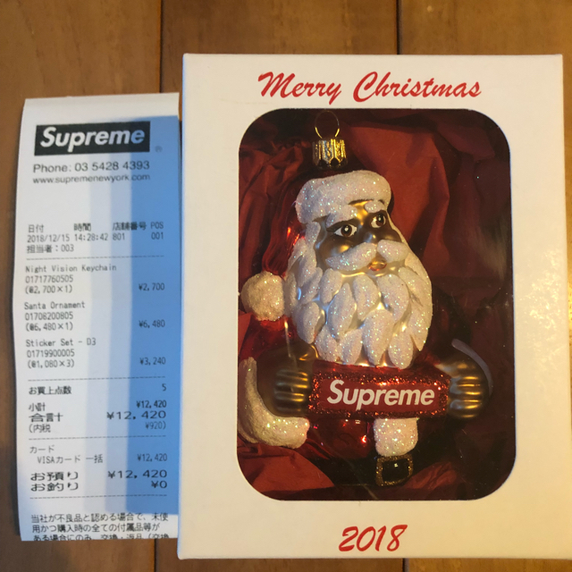 Supreme(シュプリーム)のSUPREME Santa Ornament サンタ インテリア/住まい/日用品のインテリア小物(置物)の商品写真