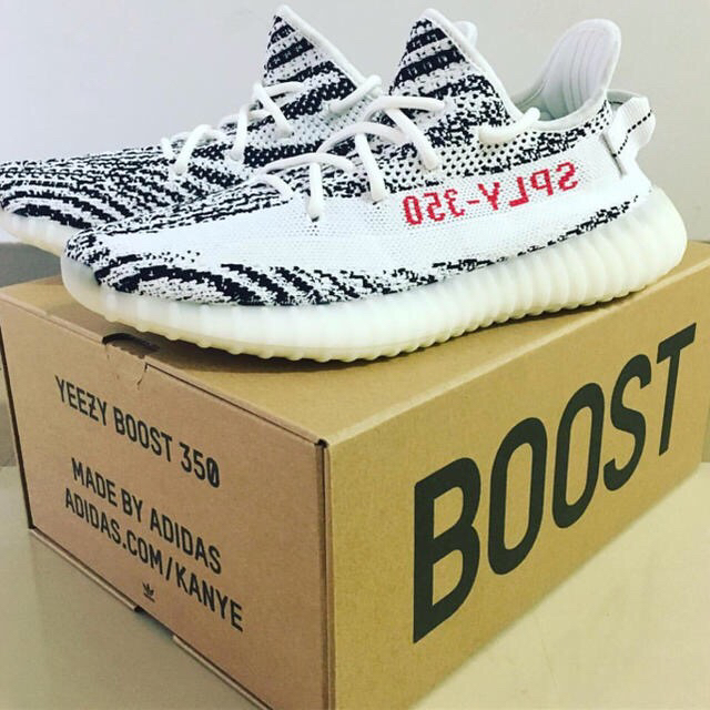 Yeezy boost Zebra 26.5 Adidas 新品未使用 タグ付