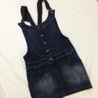 ザラ(ZARA)のZARA  TRF オーバーオール(ミニワンピース)