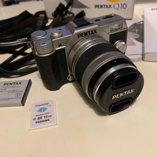 ペンタックス(PENTAX)の【Aice様専用】PENTAX Q10 FlashAir付き(デジタル一眼)