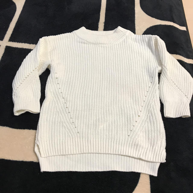 GLOBAL WORK(グローバルワーク)のロングセーター キッズ/ベビー/マタニティのキッズ服女の子用(90cm~)(ニット)の商品写真