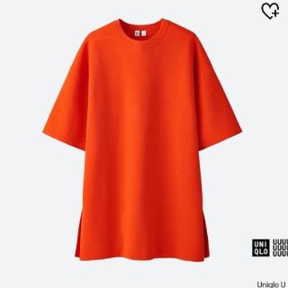 ユニクロ(UNIQLO)の【新品未使用】クルーネックチュニック(ニット/セーター)