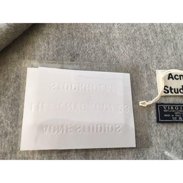 ACNE(アクネ)の【旧タグ】 アクネ　ストール　ライトグレー　AcneStudios　マフラー　※ レディースのファッション小物(マフラー/ショール)の商品写真