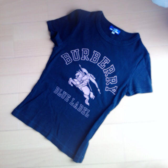 BURBERRY(バーバリー)のバーバリー♡ブラックTシャツ レディースのトップス(Tシャツ(半袖/袖なし))の商品写真