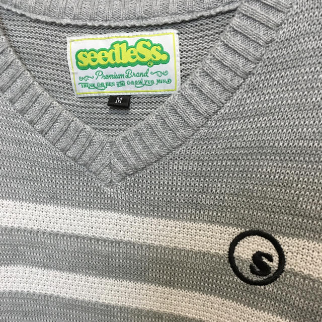 [Mさま専用]seedless ニット メンズのトップス(ニット/セーター)の商品写真