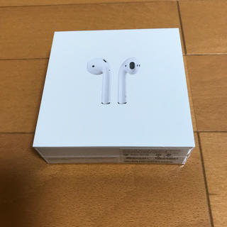 アップル(Apple)のairpods apple 新品 未開封(ヘッドフォン/イヤフォン)