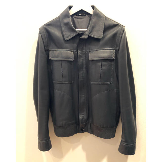 Maison Martin Margiela(マルタンマルジェラ)のAK25様専用Maison Margiera 14 Leather blouso メンズのジャケット/アウター(レザージャケット)の商品写真