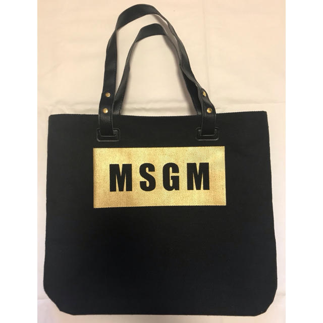 MSGM(エムエスジイエム)のMSGM STYLE&EDIT レザーハンドルトートバッグ （大人MUSE付録） レディースのバッグ(トートバッグ)の商品写真