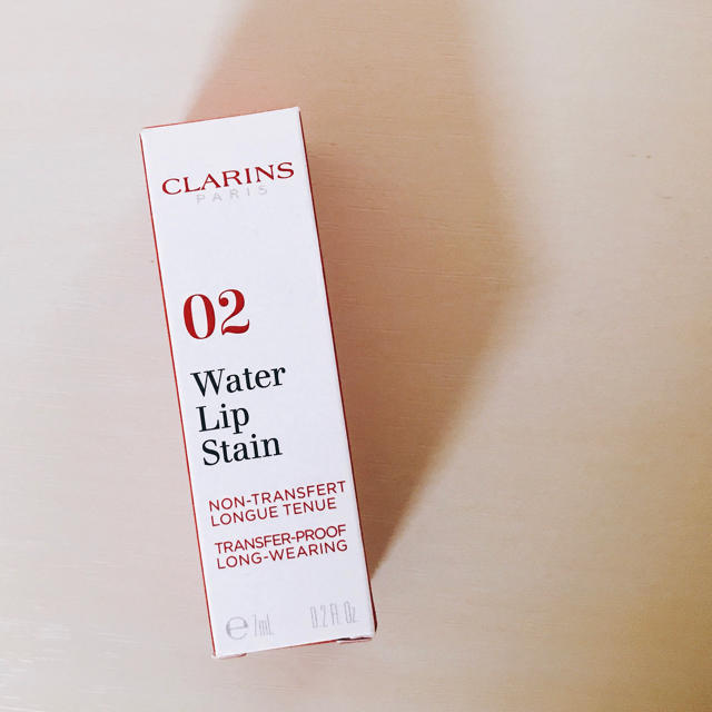 CLARINS(クラランス)のクラランス ウォーターリップステイン 02 コスメ/美容のベースメイク/化粧品(口紅)の商品写真