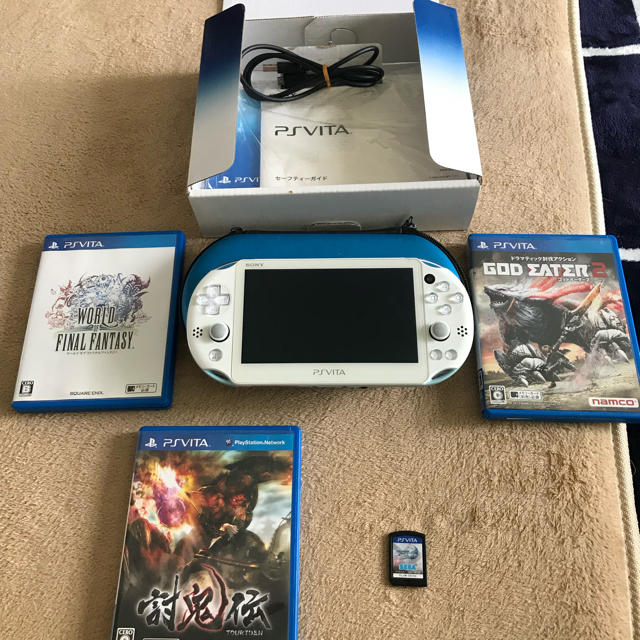 格安出品！！ psvita ソフト各種プラス保護ケース付きゲームソフト/ゲーム機本体