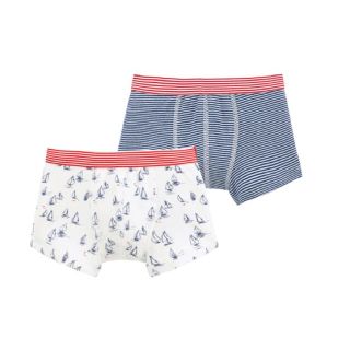 プチバトー(PETIT BATEAU)のdafu様専用♡3ans プチバトー プリントトランクス２枚組(下着)