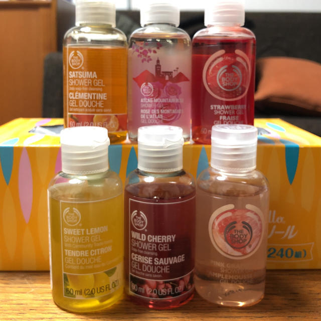 THE BODY SHOP(ザボディショップ)のボディショップ シャワージェルセット コスメ/美容のボディケア(ボディソープ/石鹸)の商品写真