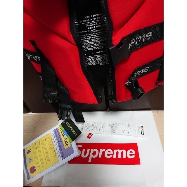 Mサイズ supreme Life Vest ライフベスト O’Brien