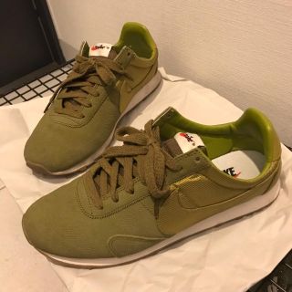 ビューティアンドユースユナイテッドアローズ(BEAUTY&YOUTH UNITED ARROWS)のNIKE MONTREAL モントリオール レーサー ヴィンテージ カーキ 美品(スニーカー)