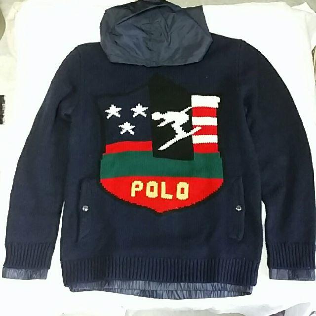【S】POLO SUICIDE SKI HOODED WOOL SWEATER2018年商品状態
