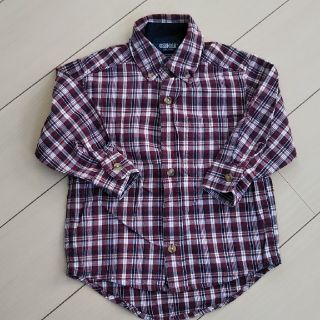 オシュコシュ(OshKosh)のOshKosh★3T(100cm)ボタンダウンシャツ★中古品★(ブラウス)