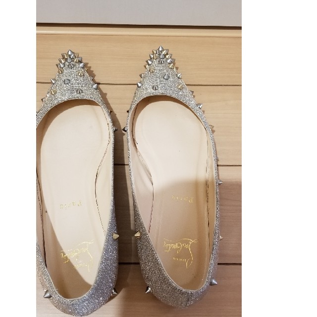 Christian Louboutin ルブタン スタッズ フラットシューズ Christian Louboutin ルブタン スタッズ フラットシューズ