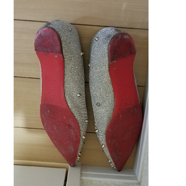 Christian Louboutin ルブタン スタッズ フラットシューズ Christian Louboutin ルブタン スタッズ フラットシューズ