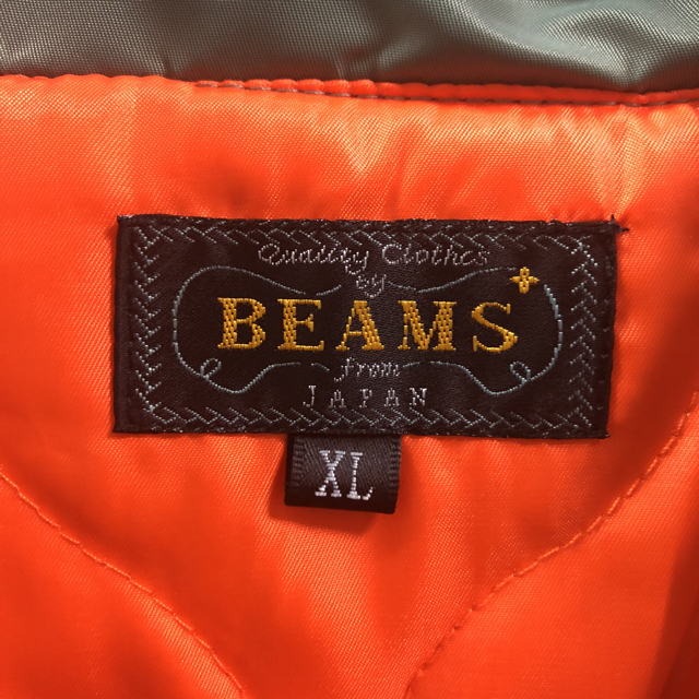 BEAMS(ビームス)のBEAMS ミリタリー ヘビーナイロン コーチジャケット MA1 メンズのジャケット/アウター(ミリタリージャケット)の商品写真