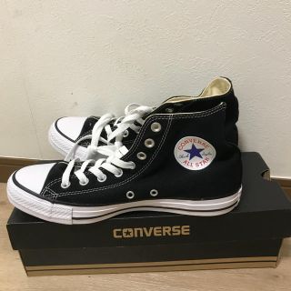 コンバース(CONVERSE)のコンバース ハイカット 黒 26.5cm 新品(スニーカー)