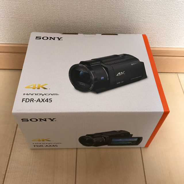 SONY - 【新品】4Kビデオカメラ SONY FDR-AX45 ブラック