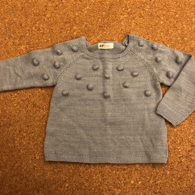 H&M(エイチアンドエム)のH&M 3-4y ニット キッズ/ベビー/マタニティのキッズ服女の子用(90cm~)(ニット)の商品写真