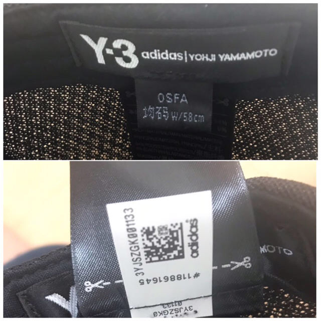 Y-3 キャップ