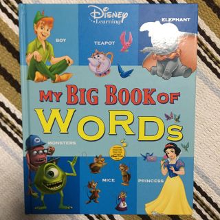 ディズニー(Disney)の☆美品☆ディズニー英語 DWE マイビッグブックオブワーズ(洋書)