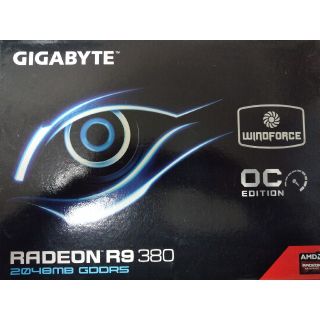 ビデオカード　Gigabyte Radeon R9 380 2GB　送料込(PCパーツ)