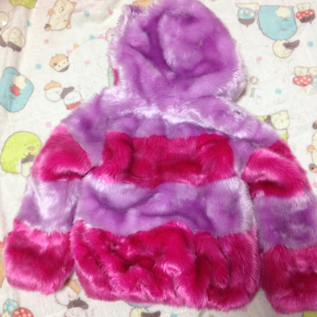 EARTHMAGIC(アースマジック)のネコ耳ジャケット100 キッズ/ベビー/マタニティのキッズ服女の子用(90cm~)(ジャケット/上着)の商品写真