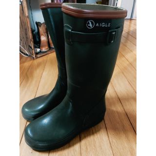 エーグル(AIGLE)のめめ様☆送料込みに変更！エーグルkidsレインブーツ(長靴/レインシューズ)