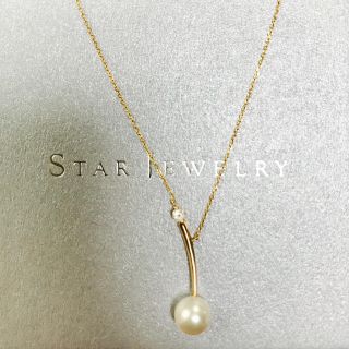 スタージュエリー(STAR JEWELRY)のSTAR JEWELRY K10 パール ネックレス(ネックレス)