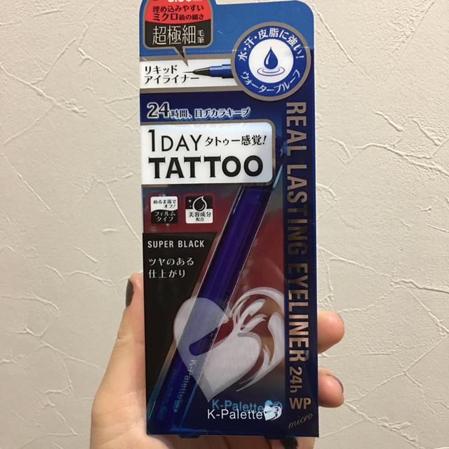 K-Palette(ケーパレット)のリキッド アイライナー  TATTOO コスメ/美容のベースメイク/化粧品(アイライナー)の商品写真