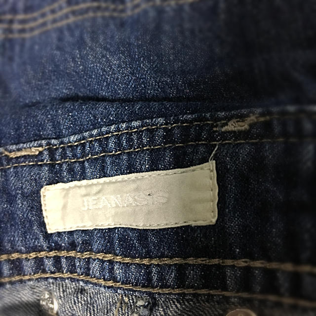 JEANASIS(ジーナシス)のデニムオーバーオール  jeanasis レディースのパンツ(サロペット/オーバーオール)の商品写真