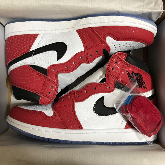 AIR JORDAN 1 エアジョーダン1 スパイダーマン 27cm 値下げ可