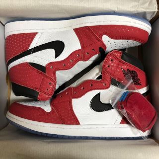 ナイキ(NIKE)のAIR JORDAN 1 エアジョーダン1 スパイダーマン 27cm 値下げ可(スニーカー)