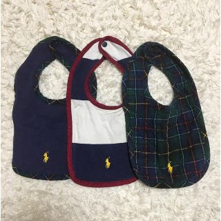 ラルフローレン(Ralph Lauren)のラルフローレン スタイ 3点セット(ベビースタイ/よだれかけ)