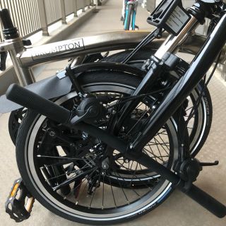 ブロンプトン(BROMPTON)の2018ブロンプトン ニッケルブラックエディション S6L Brompton (自転車本体)