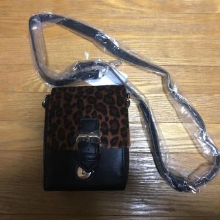 マウジー(moussy)のmoussy  新作 レオパード バッグ(ショルダーバッグ)