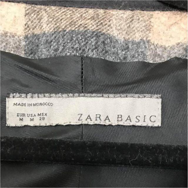 ZARA(ザラ)の美品★ザラ/ZARA BASIC★トラディショナルチェック柄ポンチョ レディースのジャケット/アウター(ポンチョ)の商品写真