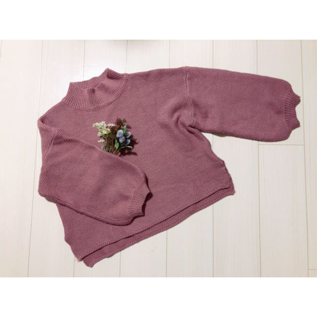 merlot(メルロー)のボリューム袖ニット ❁ レディースのトップス(ニット/セーター)の商品写真